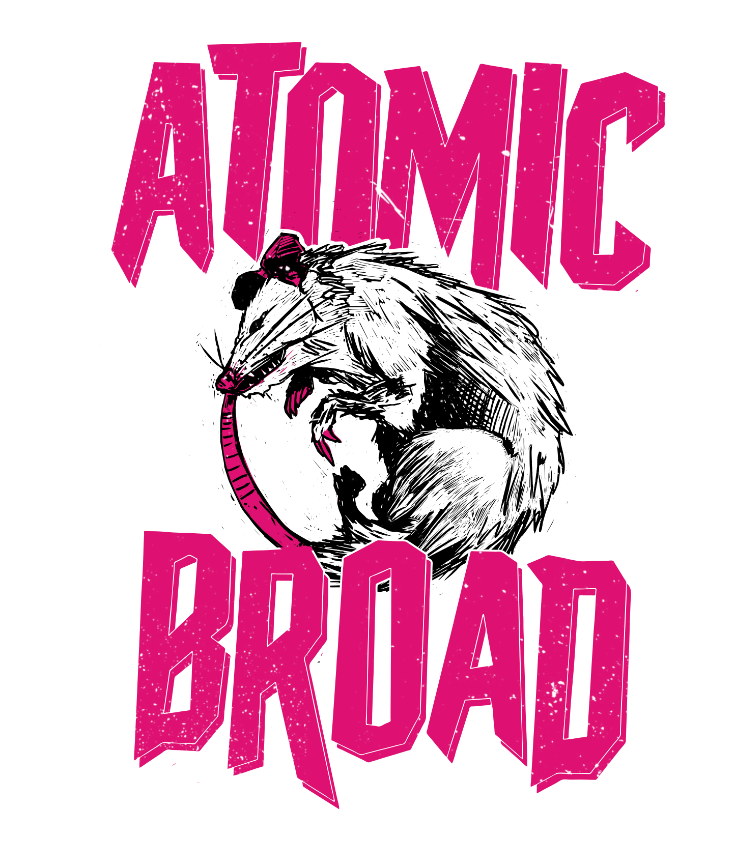 “Atomic Broad Shirt”, 2025 | t-shirt design